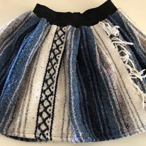 Los Angeles Brand Woven mini skirt